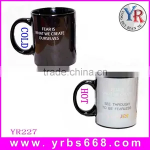 18 Years Factory Selling Custom Photo Black Procelain Magic Photo Mug thumbnail-1
