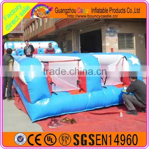Resident District Use Fun Inflatable Bungee Run Game thumbnail-2