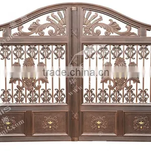 Wrought Iron Villa Luxury Gate and Main Courtyard Gate Models thumbnail-4