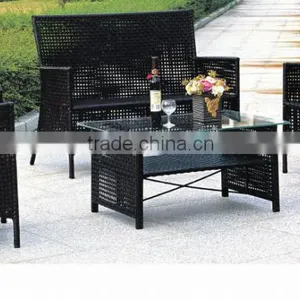 Rattan Wicker Outdoor Garden Chair Furniture Sofa Set thumbnail-3