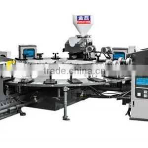 Plastic Sole Injection Moulding Machine  Stations Disc Machine, TPRPVC Soles Machine JL-105 thumbnail-3