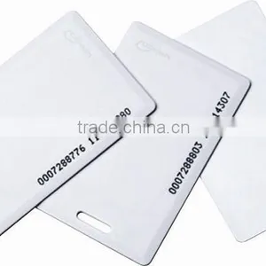 Professional 125KHZ PVC Contactless RFID Key Card(EM4100) thumbnail-1