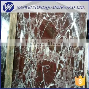 Ruby Turkey Rosso Levanto Marble Slab Super Mall Floor Tiles thumbnail-1