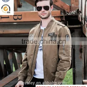 2016 New Style Jackets Wholesale Down Jacket Custom Jacket Men With Epaulet thumbnail-2