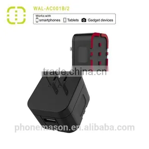 2015 Walnut 2.1A Single USB MFI Charger With CE/FCC Approved thumbnail-4