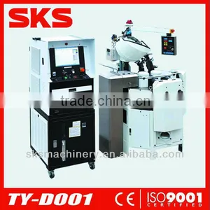 SKS TY-D002 Fully Automatic Plastic Button Laser Engraving Machine thumbnail-1