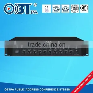 OBT-6154 4 Zones Mixer PA Amplifier/4 Zones Amplifier With Each Zone Adjustable Volume Knob thumbnail-1
