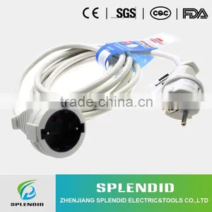 European Standard 2-pin Power Cord, NF Approved thumbnail-1