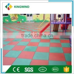 Free Sample Plastic Interlocking Rubber Flooring for Garage/gym/children Playground thumbnail-1