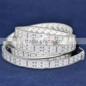 Double Row 5050 144w RGB 120 Leds Strips LED 5m 12v thumbnail-1