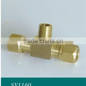 Sanye Iron or Copper Tee Pipe Fitting With Nut thumbnail-1