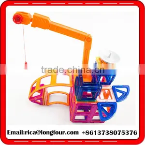 Mag Wisdom 188pcs Magnetic Children Plastic Building Blocks thumbnail-5