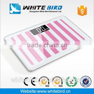 150kg/0.1kg Electronic Digital Tempered Glass Bathroom Body Weighing Scale thumbnail-1