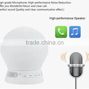 Portable Mini Bluetooth Speaker Night Lamp With Alarm Clock Function thumbnail-4