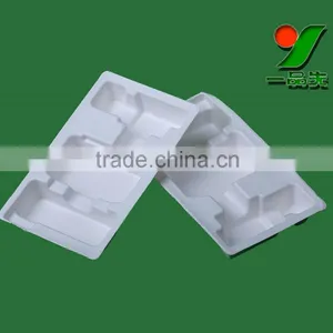 Best Sell Customize Biodegradable Packaging Foam/Molded Paper Pulp Insert Packaging for Electronic Component thumbnail-2