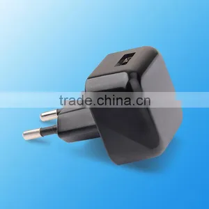 5V 1A EU Plug Single Usb Port Cellphone Wall Charger AC Adapter thumbnail-4
