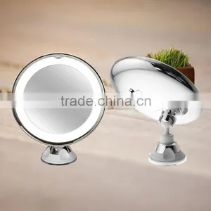 Make up Mirror LED Wall Mounted Swivel Mirror Lighted Bathroom Mirror thumbnail-1