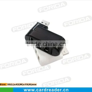 Usb2.0 Combo Card Reader and Usb Hub thumbnail-1