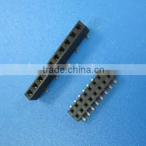 1.27mm Pitch Double Row FEMALE HEADER thumbnail-1