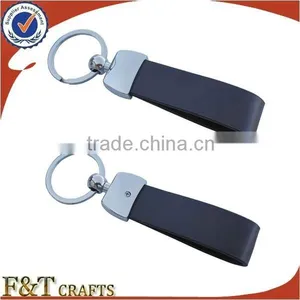 Keychain Leather Lanyard With Metal for Custom Logo thumbnail-1