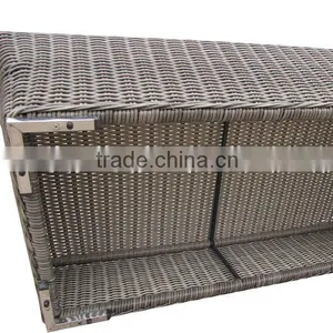 ON SALE WICKER RATTAN ALUMINIUM TABLE OUTDOOR thumbnail-5