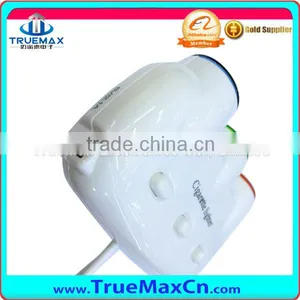 New 2-port USB Car Charger & 3 Sockets in 1 USB Cable Charger for IPhone/ Samsung/ HTC thumbnail-2