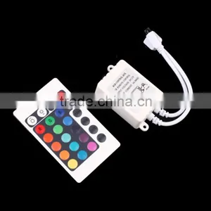 24 Keys RGB IR Remote LED Controller thumbnail-1