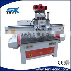 Woodworking CNC Router Engraving Machine With Cylinder Tool Changer Cutting Machine China Jinan Manufacturer Cnc Router Machine thumbnail-3