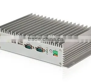 Industrial Fanless Mini PC,Intel Atom D2500 Dual-core Processor,2*RJ45,6*USB,6*RS232/RS485,,Mini-PCIe thumbnail-1