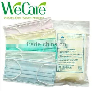 Disposable Non Woven Surgical Blue Hygienic Face Mask 3ply thumbnail-1