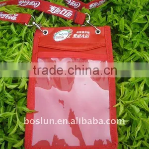 Leather Card Holder With Lanyard thumbnail-1