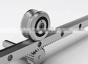 High Precision C45 Steel CNC Gear Rack and Pinion thumbnail-3