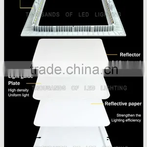Factory Price High Lumen 36W Square LED Panel Light 600 x 600 Recessed Lighting thumbnail-2