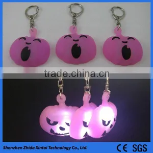Funny Shape Silicone Led Light Keychain for Women thumbnail-4