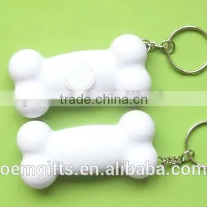 Hot Promotional and New Style/bone Shape Led Keychain thumbnail-1