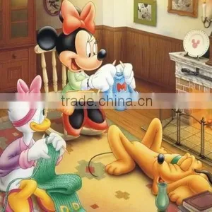 Rubber Kids Table Mats/ Plastic Carton Desk Mat/ Kid Plastic Play Mat thumbnail-5