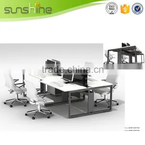 China Supply Office Furniture Opening Style Desk System Office Desk Partition Low Partition thumbnail-4