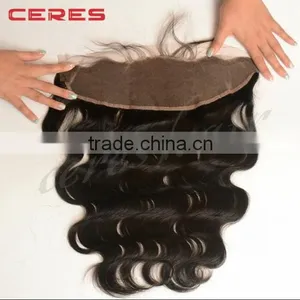 Wholesale Hair Factory Supply Virgin Hair Silk Top Closure Lace Frontal thumbnail-3