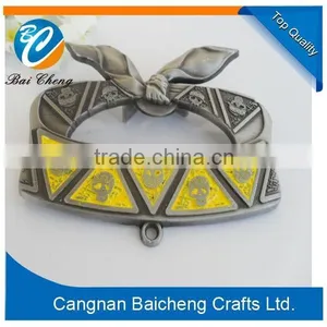 Ancient Antique Brass Factory Custom Zinc Alloy Badges thumbnail-3