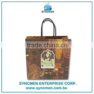 2016 New Arrival Packaging Paper Gift Bag Wholesale Customized Fancy Decorative Paper Bag for Gift thumbnail-6