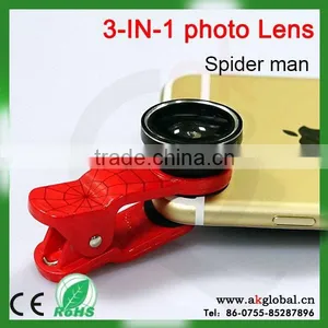 3 in 1 Mobile Lens Smartphone Lens,Zoom Lens for Mobile Phone,Mobile Phone Lens thumbnail-3