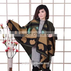 New Design Factory Direct Hot Selling Embroidered Fur Massage Shawl thumbnail-1