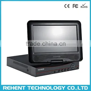 4Ch 10 LCD Wireless NVR 720P Infrared IR Bullet HD IP Wifi Surveillance Camera Kit With LCD Monitor thumbnail-3