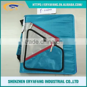 2016 New Design Customized Zipper Binder Folder ,2Inch 3Ring Zipper Binder thumbnail-2
