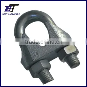 CHINA FACTORY WHOLESALE PRICE DIN741 MALLEABLE WIRE ROPE CLIP thumbnail-3