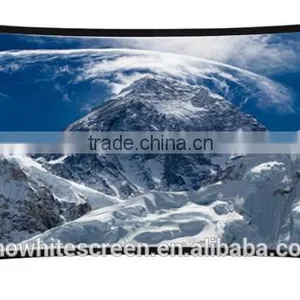 Curved Fixed Frame Projection Screen thumbnail-1