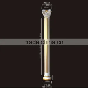 PU Moulding for Home Design / Roma Columns / Building Material / Home & Interior Decoration thumbnail-1