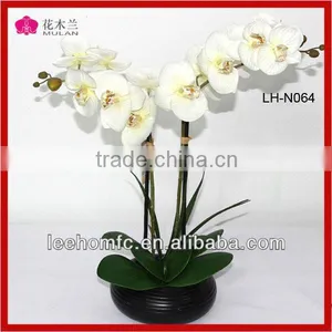 Plastic Fabric Orchid Flower Decorative Artificial Flower thumbnail-4