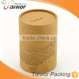 Custom Wholesale Kraft Paper Top Lid Round Paper Tube Box thumbnail-2