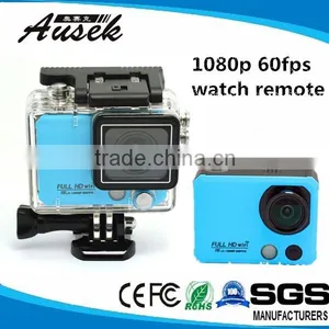 4k Mini Action Camera 2.7K 30fps 1080P 60fps Mini dv Sport Camera With Watch Remote thumbnail-1